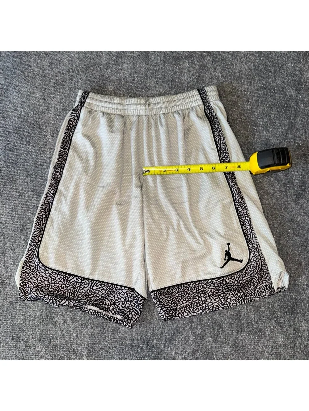 Nike Air Jordan Baggy Mesh Hoop Shorts Mens XS Vtg y2k 90s Rare